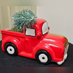 Holiday Decor car with Christmas tree